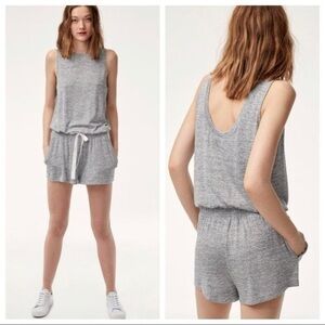 WILFRED Free Izabel Romper size small heathered grey​​